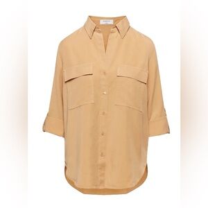 Aritzia Babaton Utility Shirt in Tan #96565